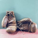English boxing gloves from the 1920s