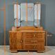 Coiffeuse en Ronce de Noyer, Art Déco - 1930