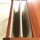 Vintage magazine holder coffee table by Karin Mobring 1970s