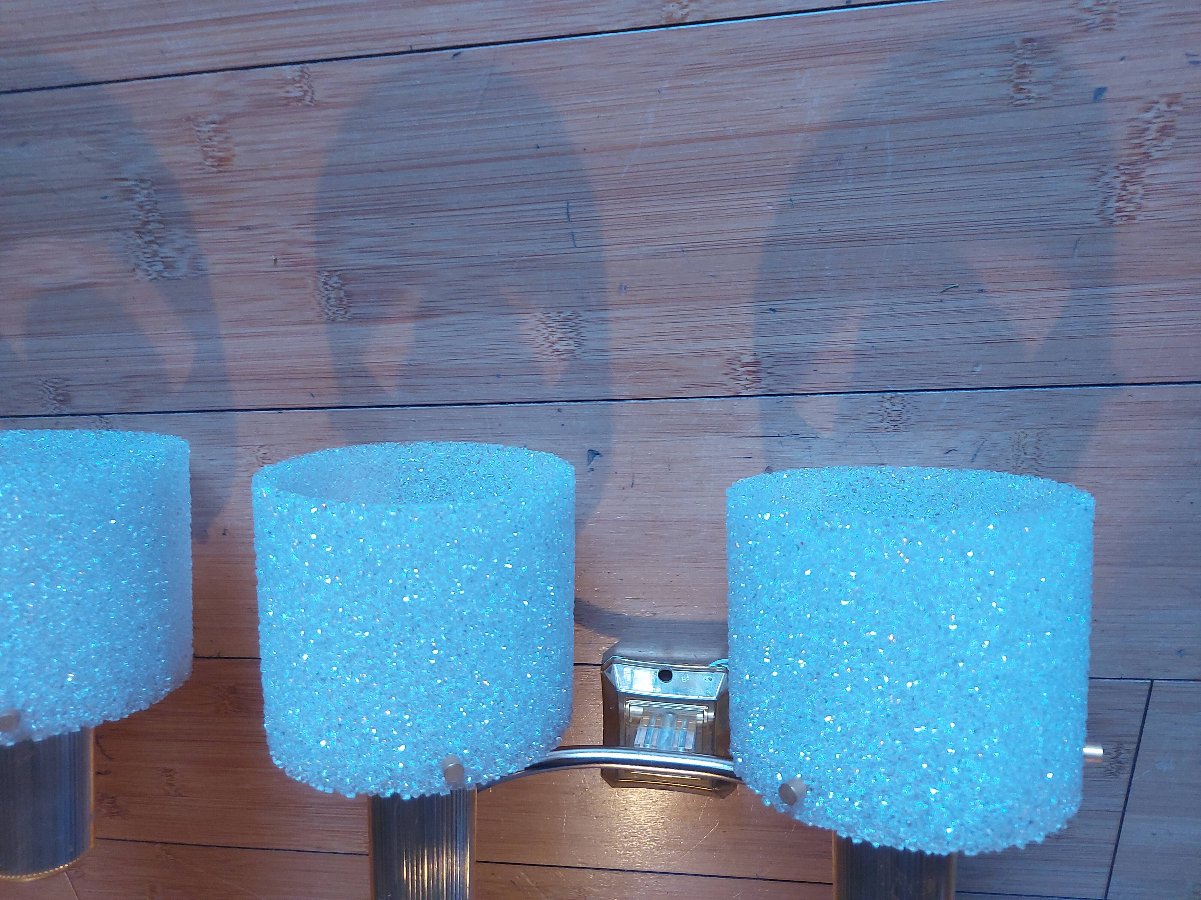 Pair of vintage 60's wall lights