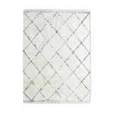 Cotton berber carpet 190 x 290 cm