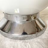 Art deco opaline globe ceiling light