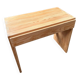 Enfilade basse / bureau en pin massif – Maison Regain, années 70
