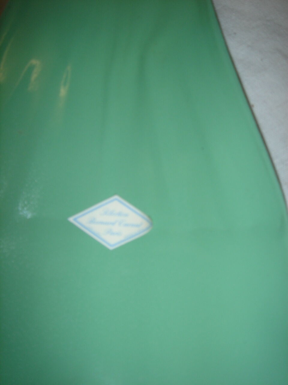 Enamelled plate coca cola