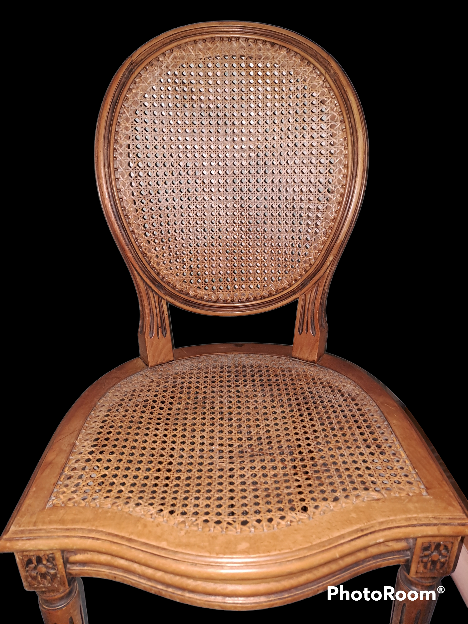 2 chairs from the Louis XVI period