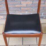 Rosewood Astrid Dining Chairs by Oswald Vermaercke for V-Form, 1962, Set of 5