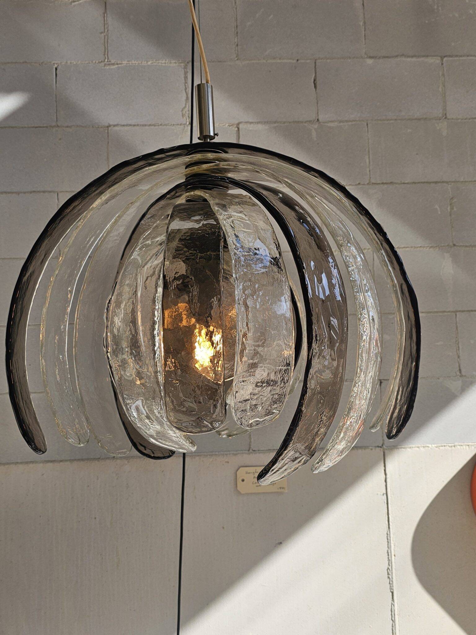 Lampe suspendue Artichoke LS 181 de Carlo Nason