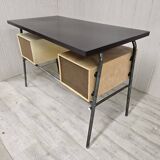 Vintage desk with suspended pedestal, 60s design