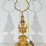 Lampe en Bronze Doré, époque Napoléon III – Milieu XIXe