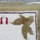French rug Leleu 1950 224 X 157 cm