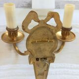Applique électrifiée bronze