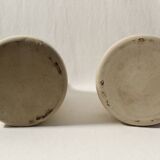 Set of 2 MKM bottles in stoneware - beige - 0,5L