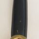 Pair of Black Lacquered Bronze Wall Lamps with Lions' Head Decorations. Around 1970
