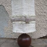 70s wool sandstone lampshade lampshade