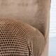 Italian Mimo Padova Lounge Chair Chenille 1970s
