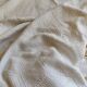White cotton bedspread, vintage woven cotton bed throw.