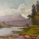 Landscape, oil on canvas