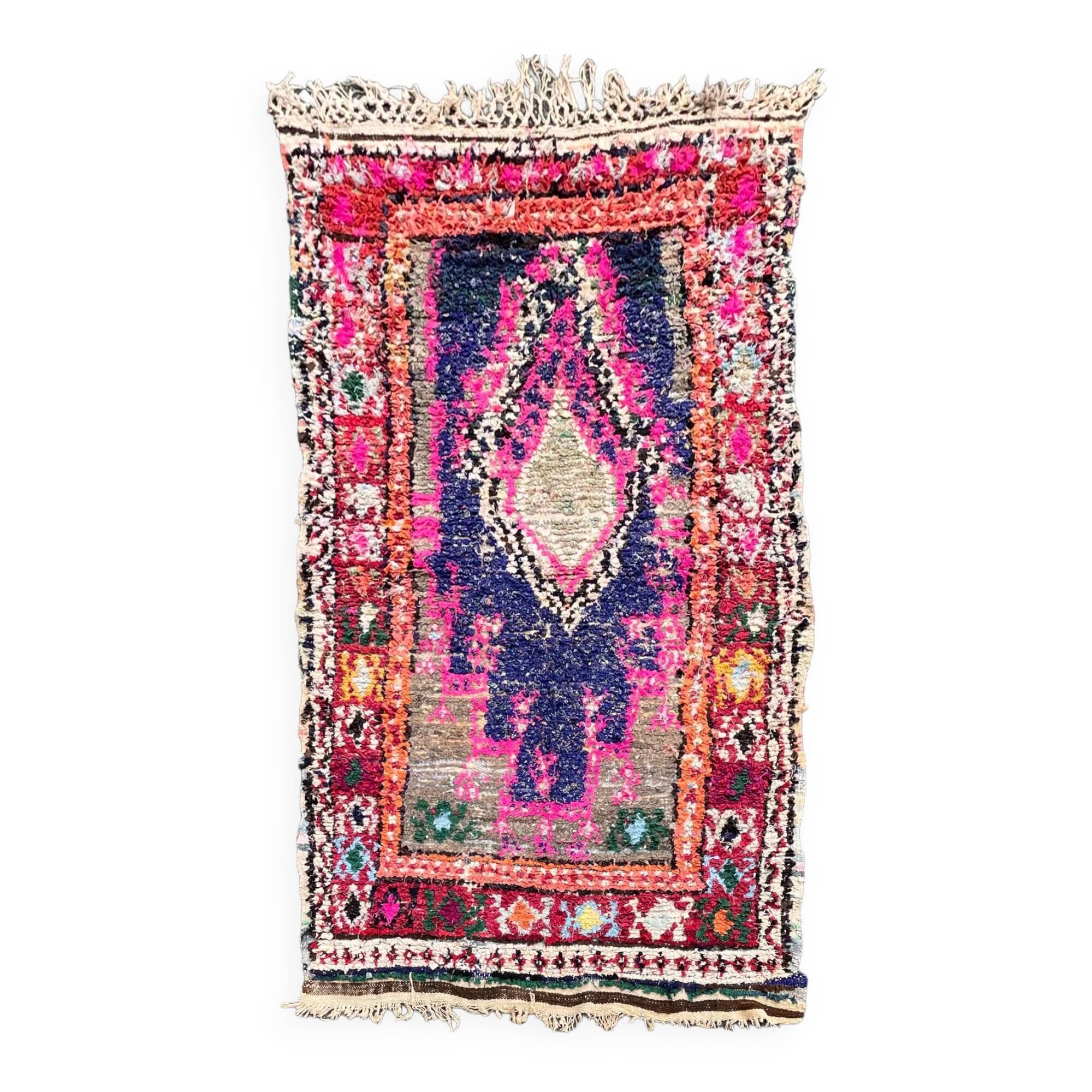 Vintage azilal berber rug 150x250 cm