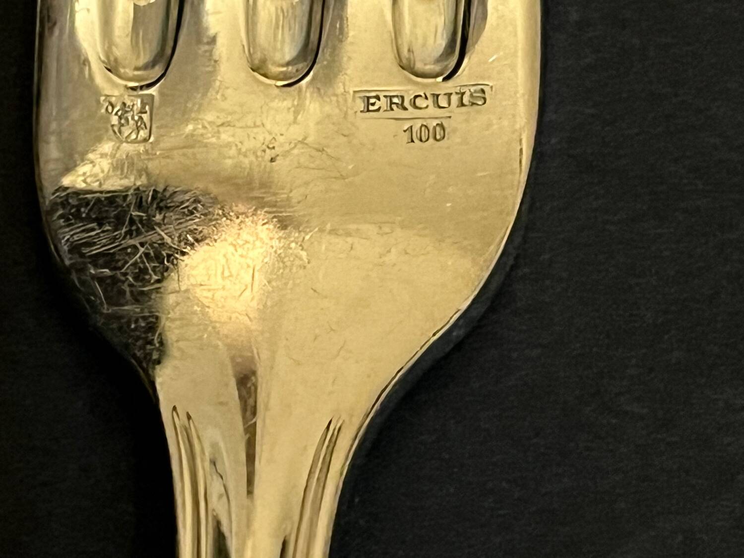 Ercuis silver plated cutlery set (38 pieces)