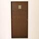 Scandinavian vintage teak mirror, 1950s