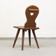 19th century antique Primitive Wabi Sabi mountain chair