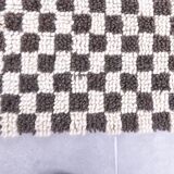 7x10 Checkered Moroccan Rug, 200x298Cm