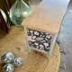 Wooden chest for toys or storage with a green and wood makeover