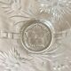 Art Deco chiseled glass ice bucket