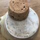 Stoneware pitcher with ice cube compartment vallauris