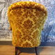 Fauteuil crapaud de style napoléon iii