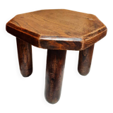 Solid oak stool