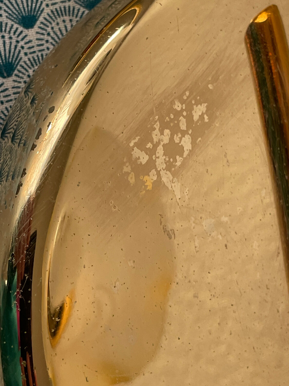 Pair of vintage 80s flower lamps