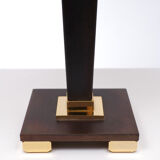 Bielefelder Werkstatte Bronze Table Lamp, 1980s, Italy
