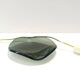 Thick Dark Green Glass Centerpiece / Trinket Bowl attr. to Fontana Arte, It