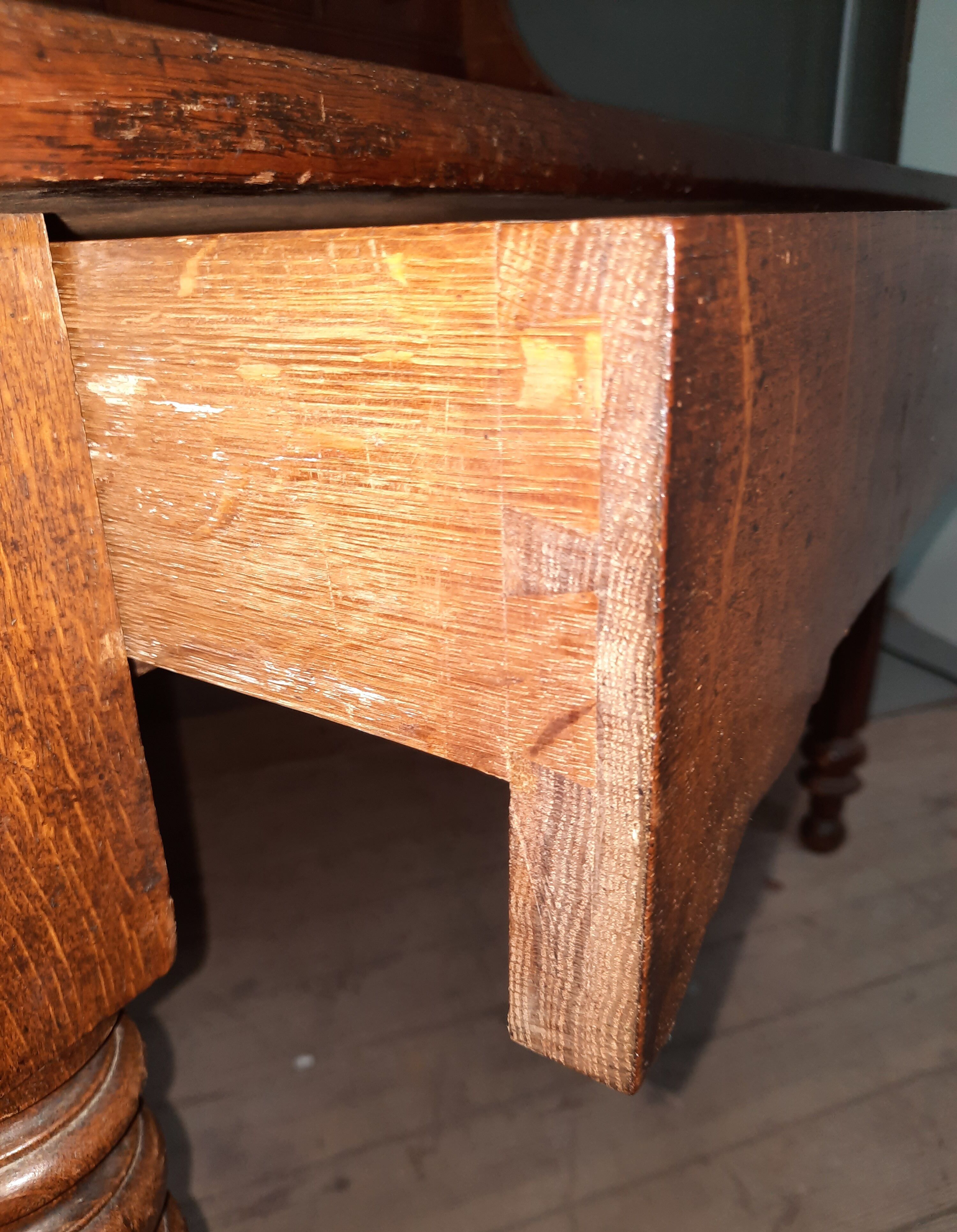 Rustic stepped office