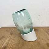 Vintage White Porcelain Wall Light, 1970s