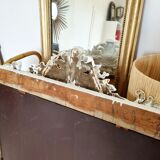 Miroir Louis Philippe blanc
