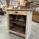 Bakery counter from the early 20th century in marble