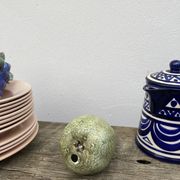 Vintage ceramic faux fruits / vintage centerpieces from the 1990s