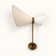 Extendable wall light in the style of Maison Lunel.