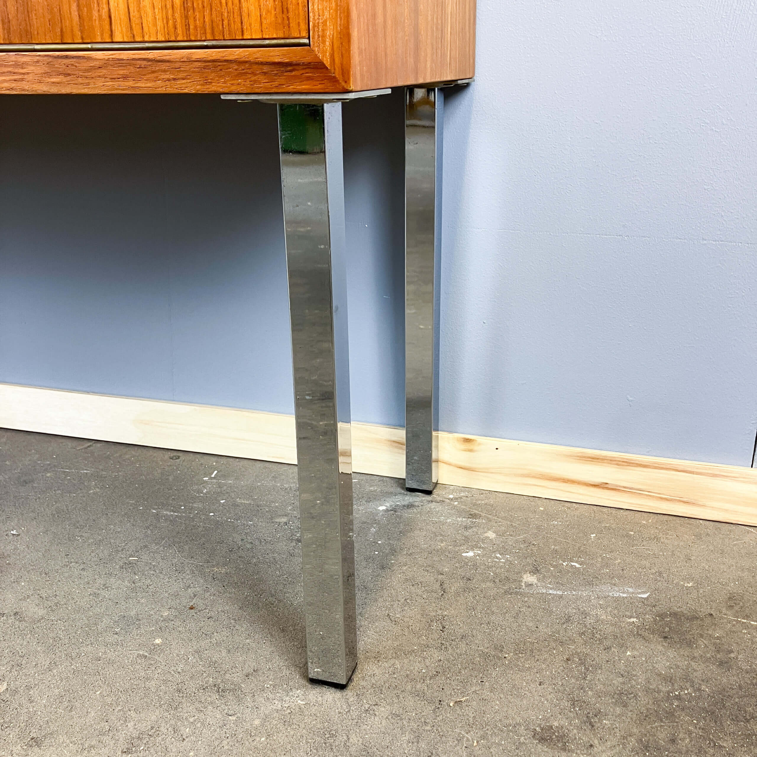 Bar cabinet, small sideboard, teak, 1960s