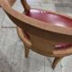 cabriolet de bureau en cuir