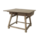 Patinated dining table