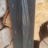 Black patinated rectangle woodwork