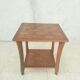 Vintage walnut side table