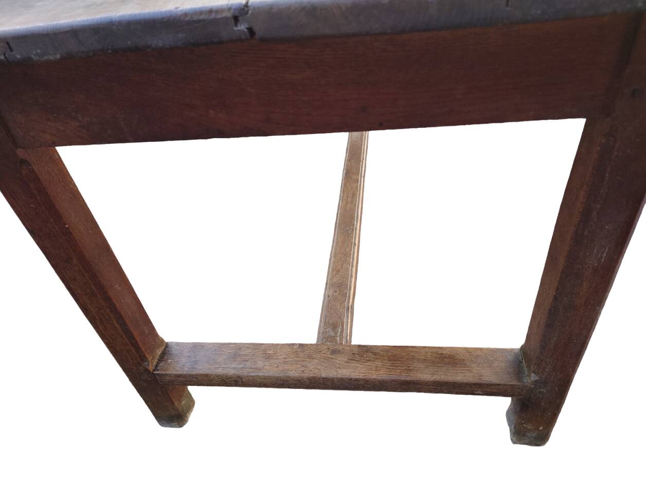 19th century oak farm table