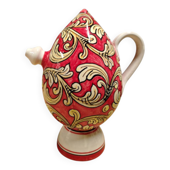 Brocca "Magica" in ceramica  per acqua e vino