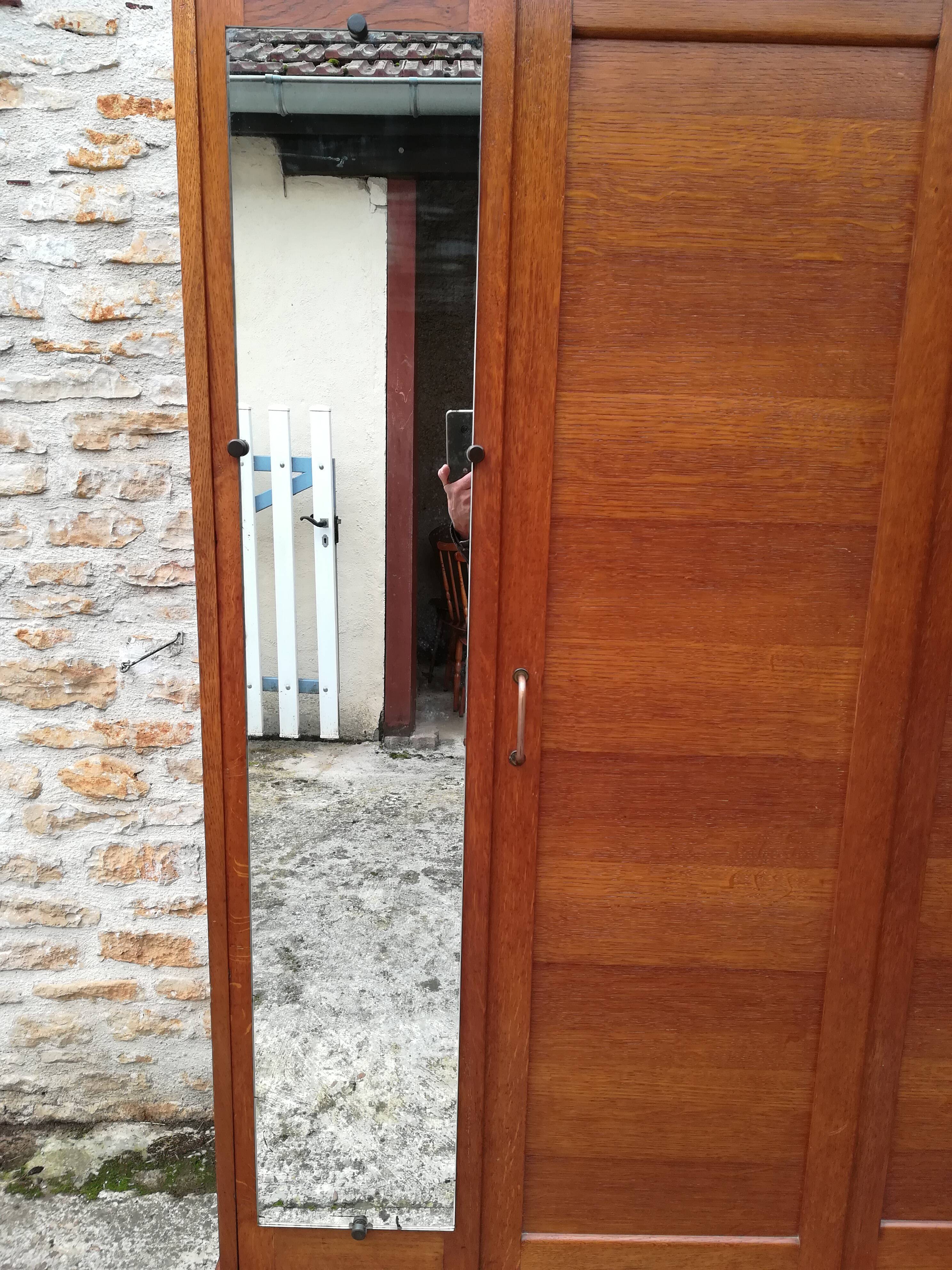 Wardrobe compass feet, 50s