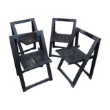 4 vintage folding chairs 1960