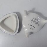 Quimper signed FAB faience box